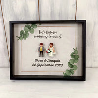 Cuadro boda Playmobil