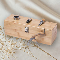 Estuche Madera Para Botella De Vino