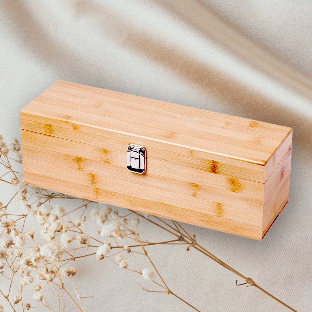 Estuche Madera Para Botella De Vino