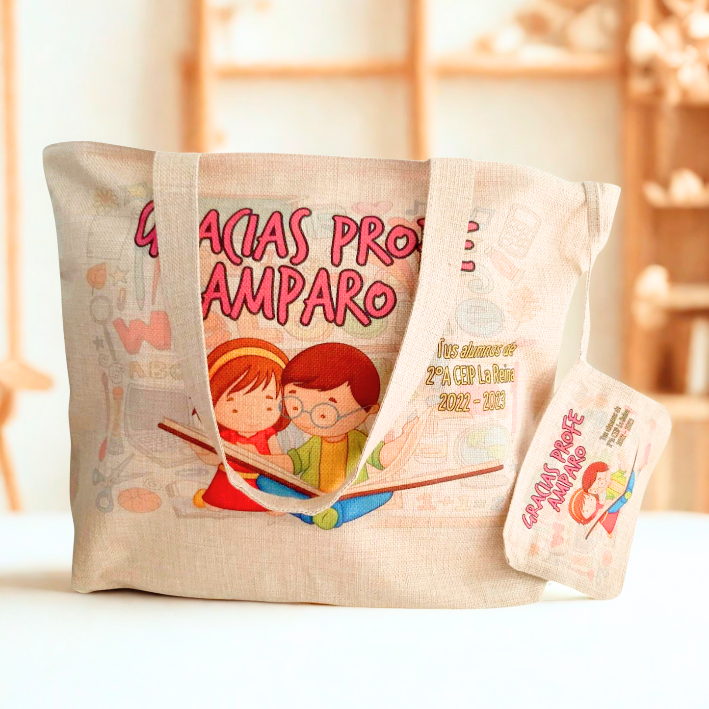 Bolsa personalizada con neceser