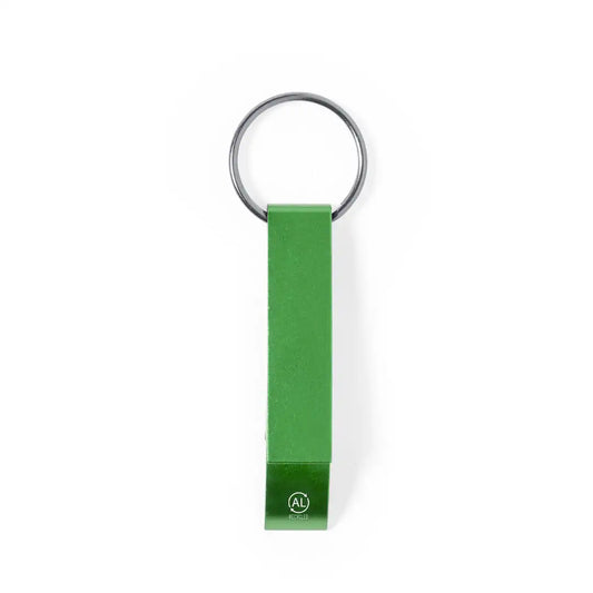 Llavero abridor aluminio - Verde