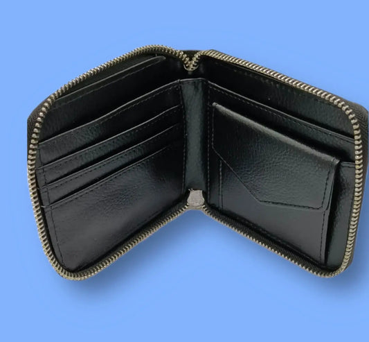 Cartera Polipiel con cremallera