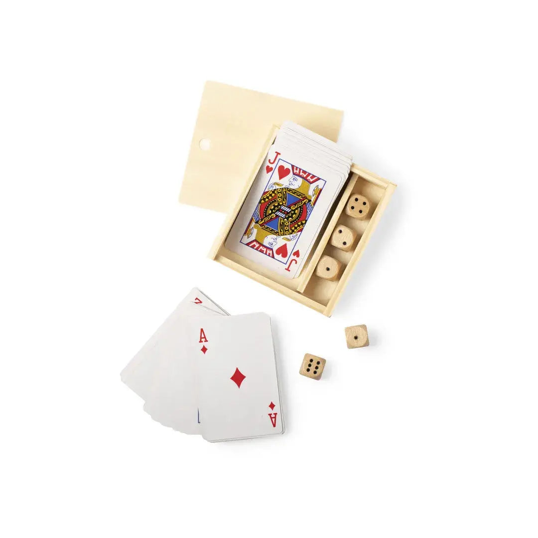 Set juegos madera