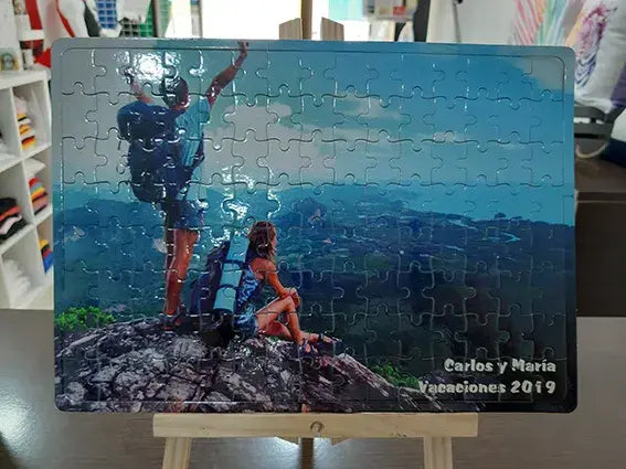 Puzzles cartón con foto