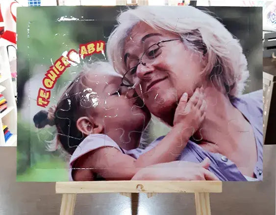Puzzles cartón con foto