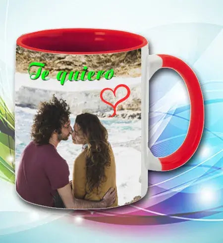 Tazas color personalizadas