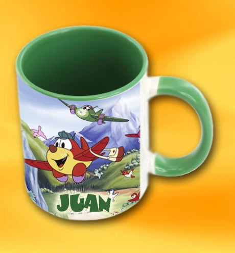 Tazas color personalizadas