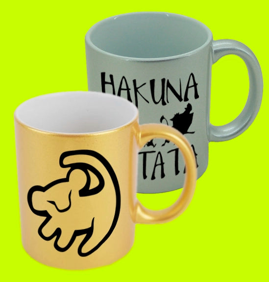 Tazas purpurina