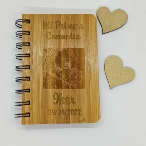 Bamboo notebook covers