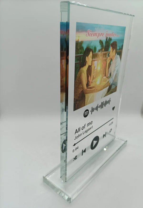 regalos personalizados paterna placa spotify cristal 2 2